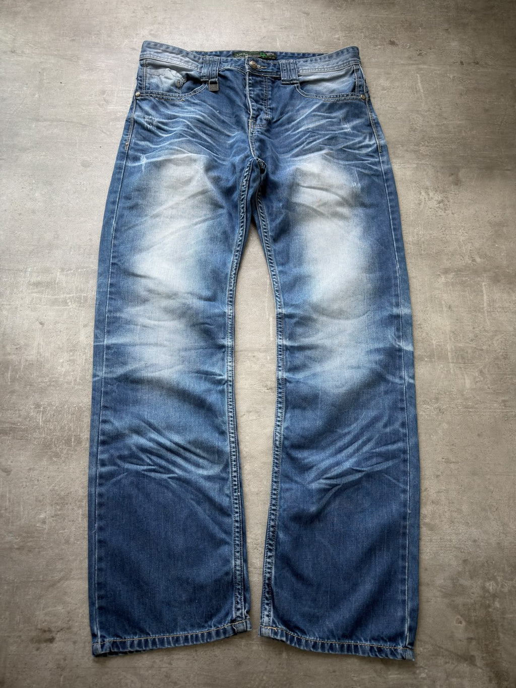 japanese light wash straight (W36 L33)