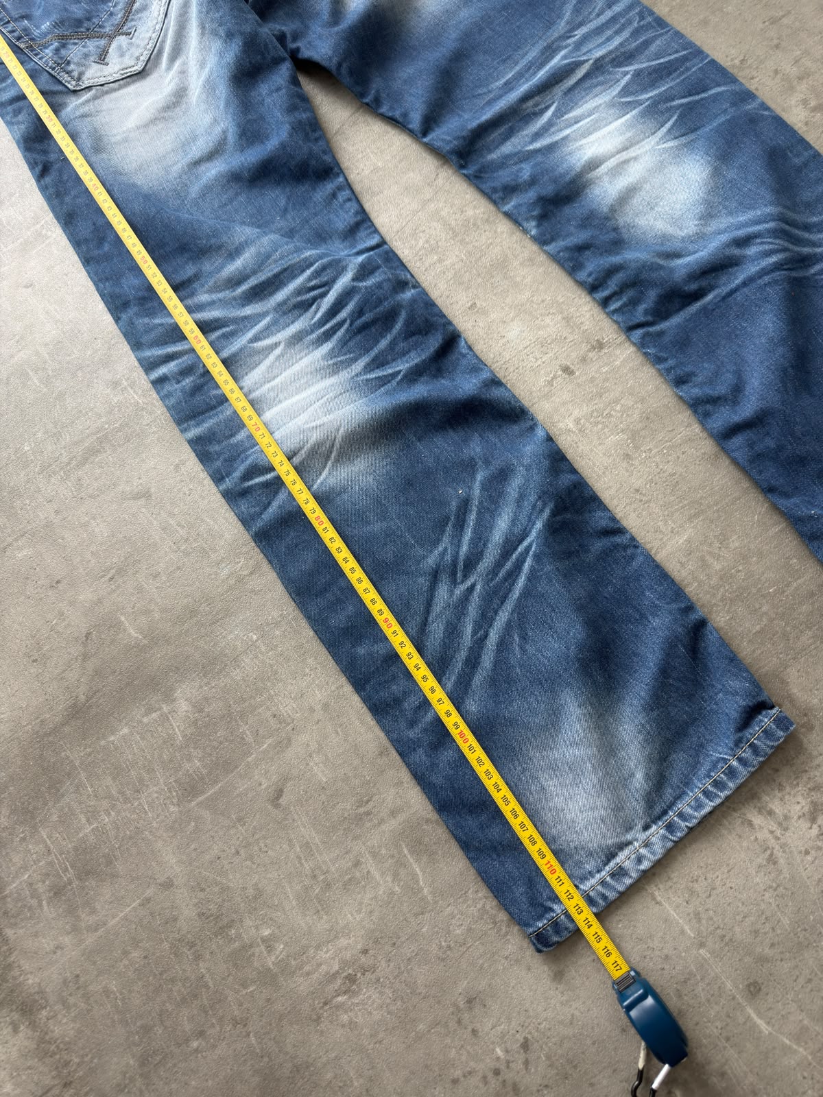 japanese light wash straight (W36 L33)