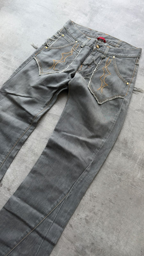 Edwin 503 Japanese Grey Bootcut Jeans (W29 L31)