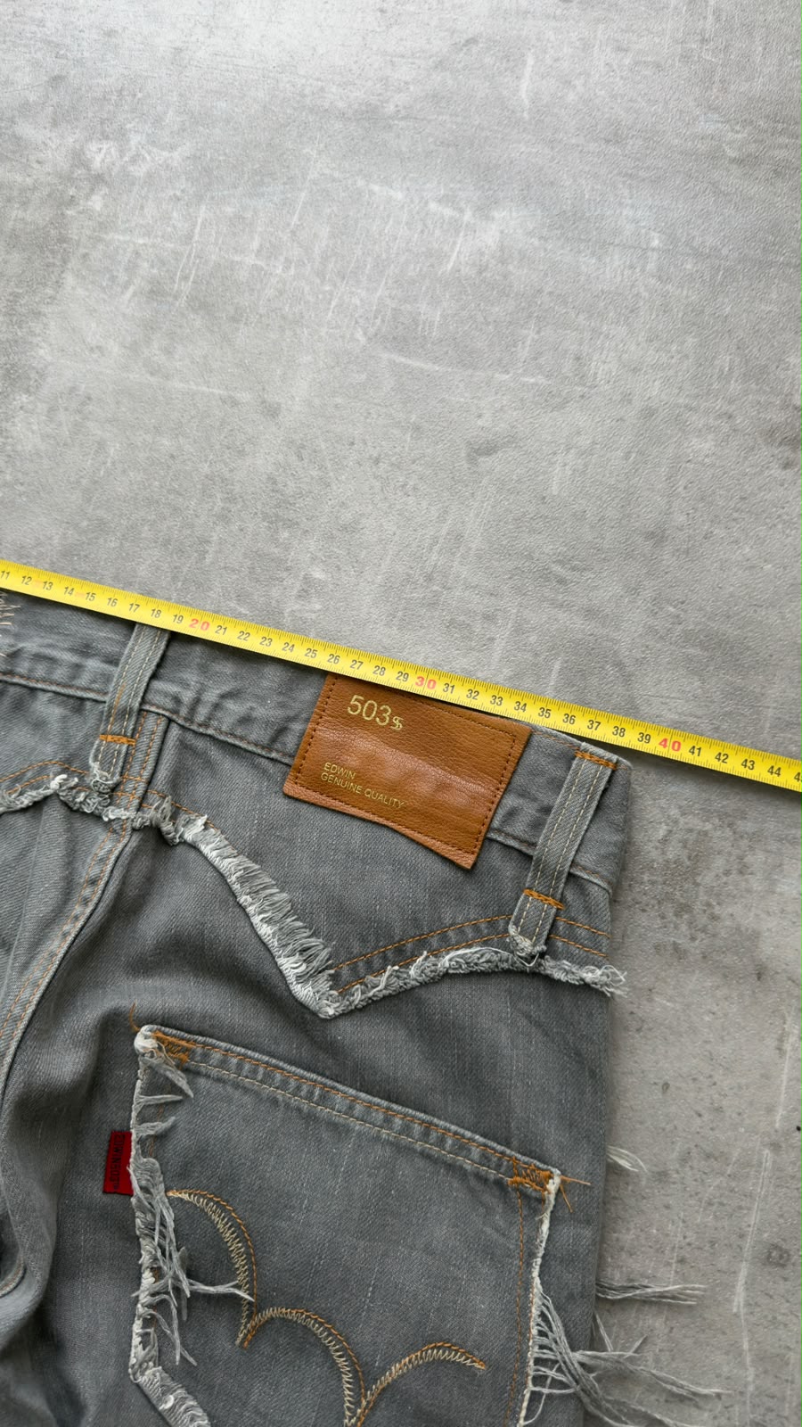Edwin 503 Japanese Grey Bootcut Jeans (W29 L31)
