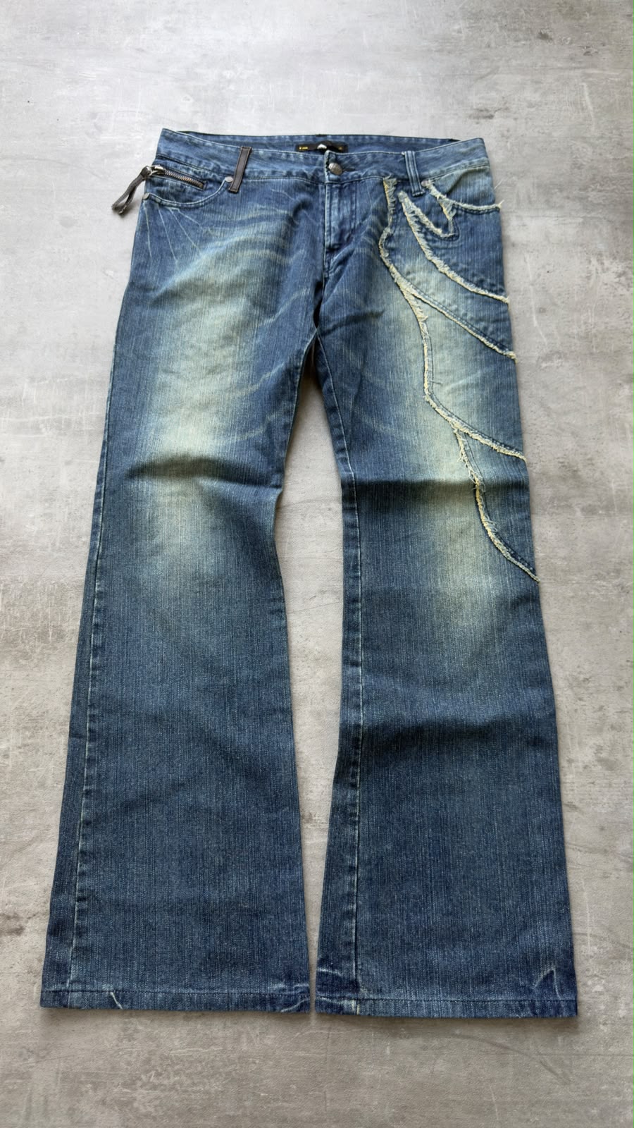 Japanese Washed Bootcut Jeans W31