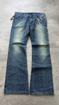 Japanese Washed Bootcut Jeans W31