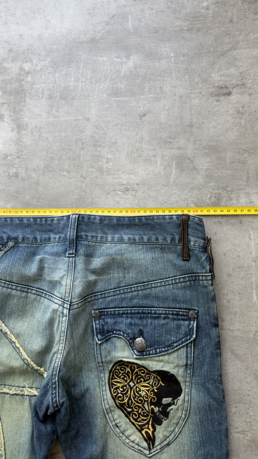 Japanese Washed Bootcut Jeans W31