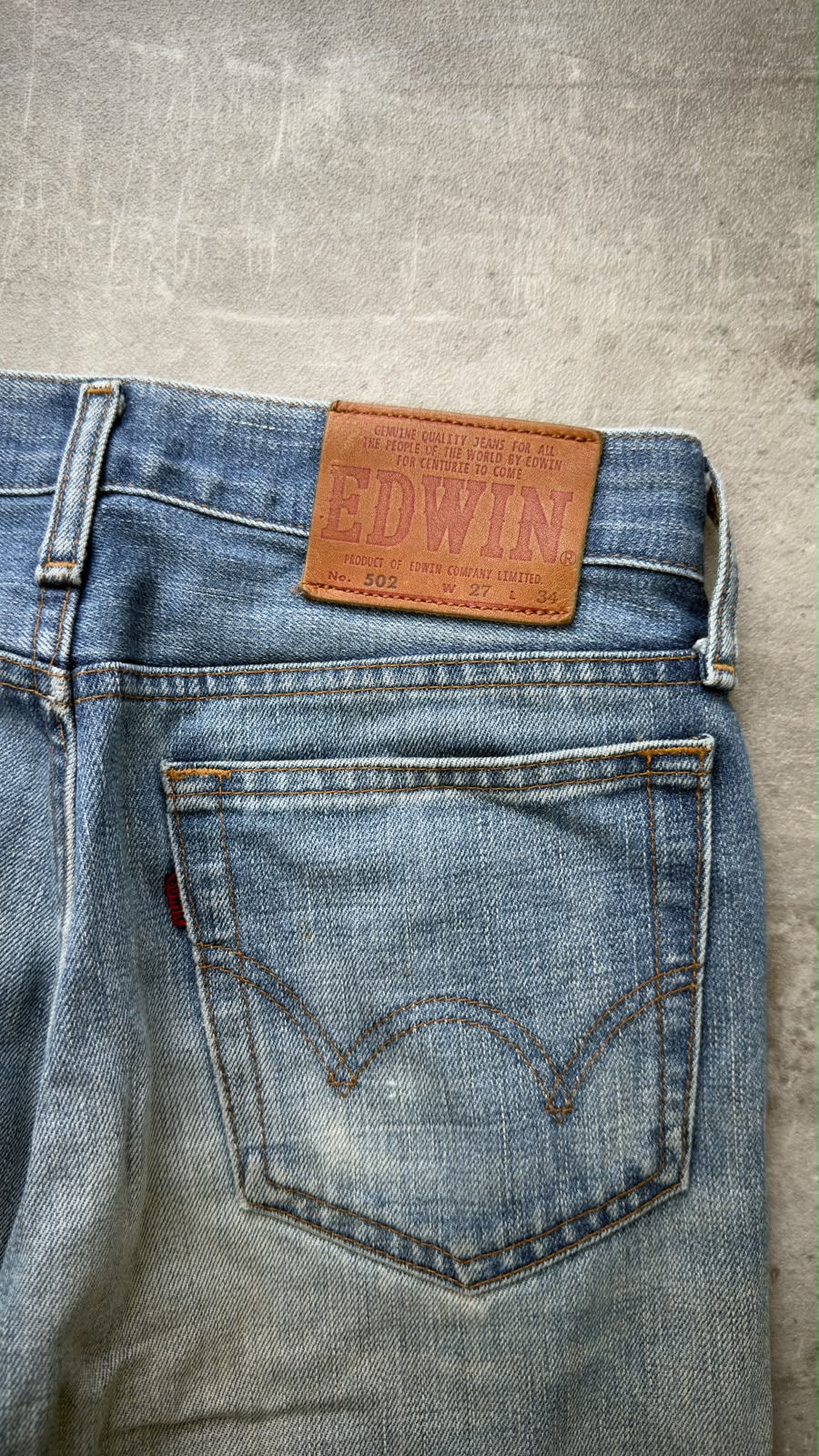 Edwin 502 Japanese Bootcut Jeans W27