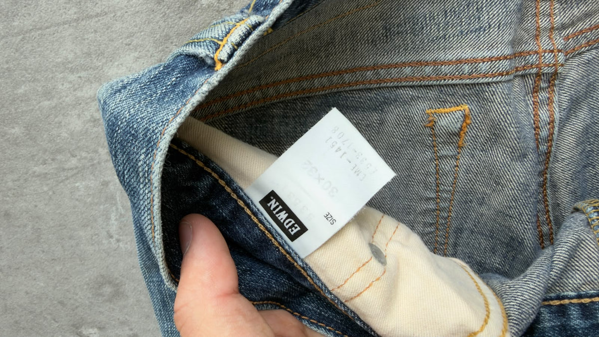 Edwin Japanese Washed Bootcut Jeans W30