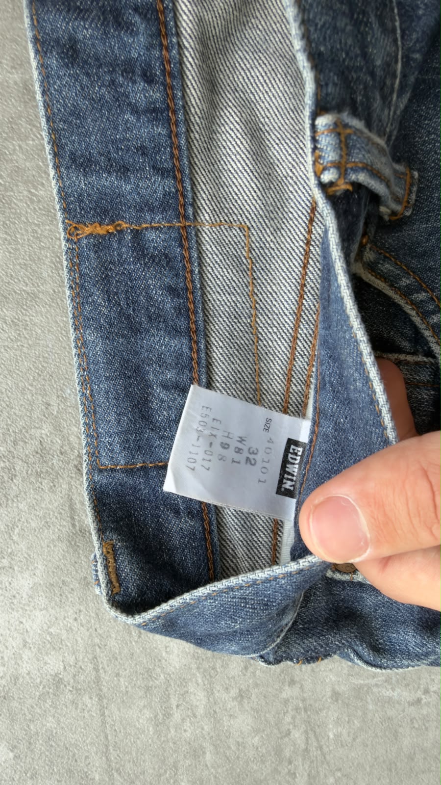 Edwin Washed Japanese Bootcut Jeans (W29)