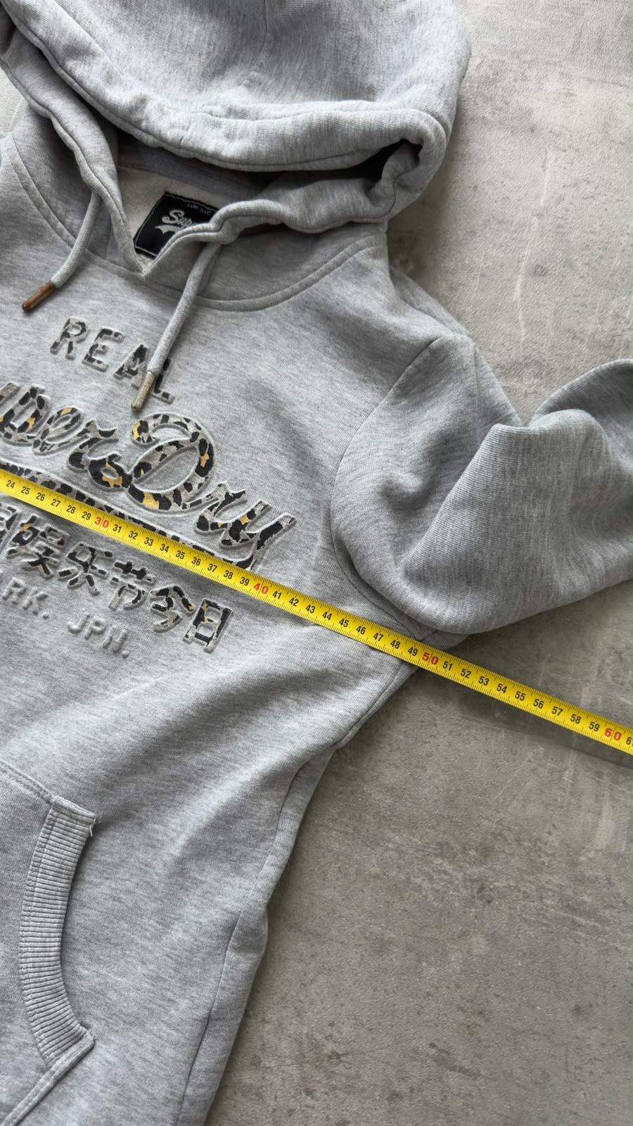Superdry Leopard Logo Hoodie XS