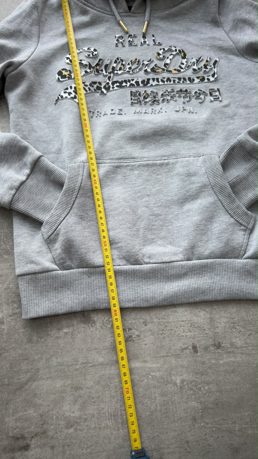 Superdry Leopard Logo Hoodie XS