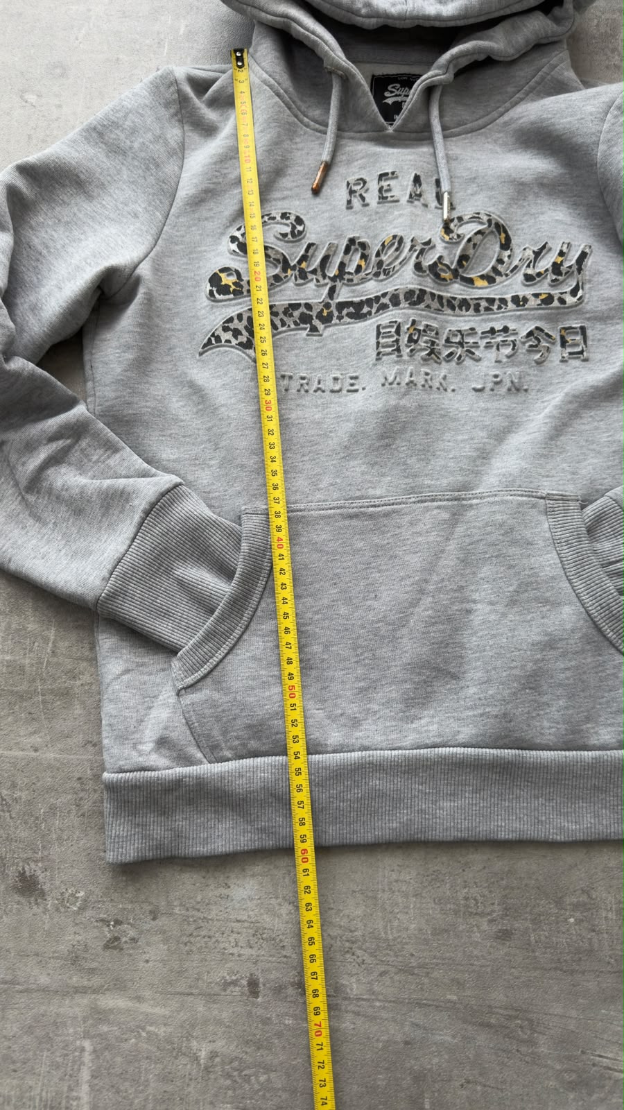 Superdry Leopard Logo Hoodie XS