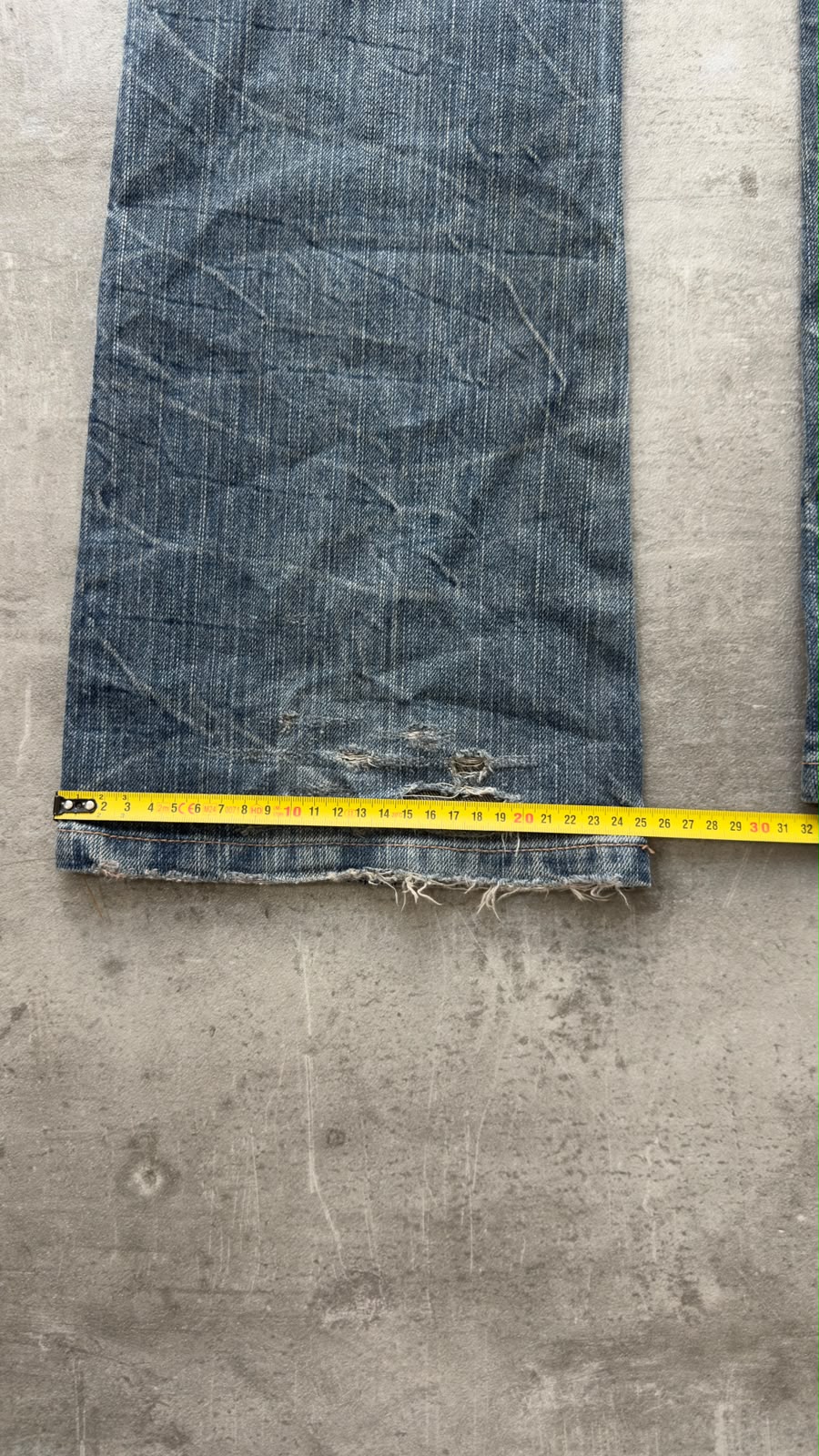 Japanese Washed camo Bootcut W31