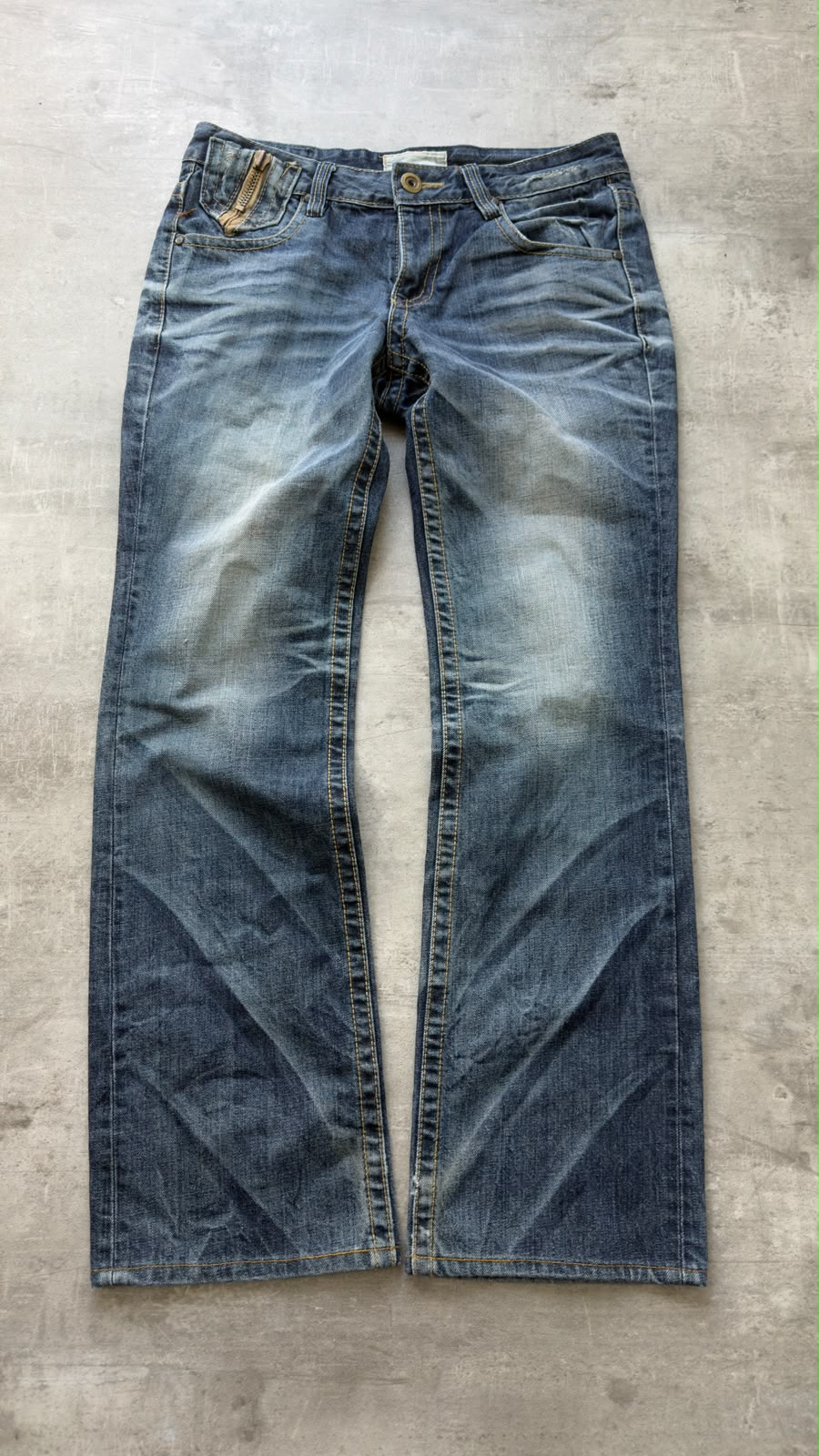 Japanese Washed Bootcut W32