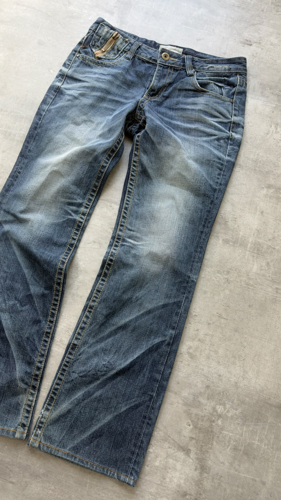 Japanese Washed Bootcut W32