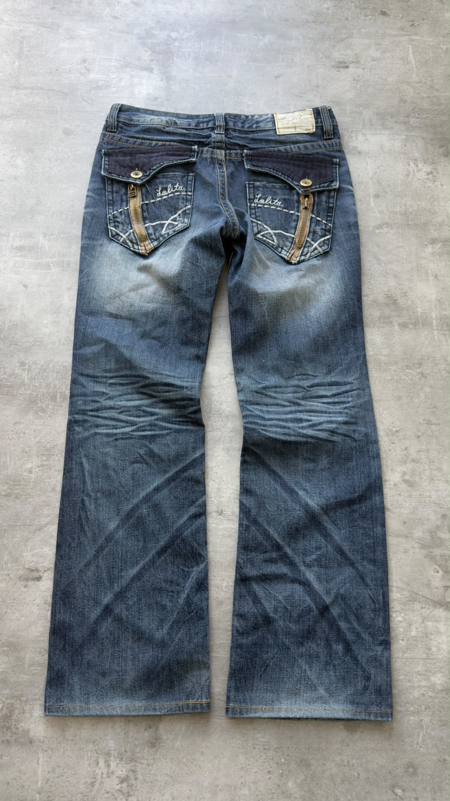 Japanese Washed Bootcut W32