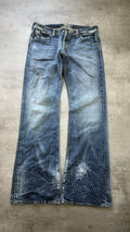 Japanese Washed Bootcut Jeans W33
