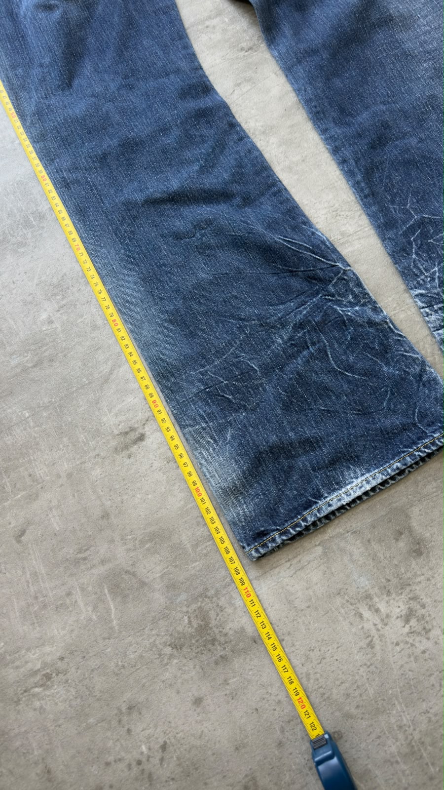 Japanese Washed Bootcut Jeans W33