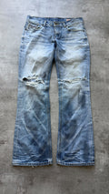 Japanese Washed Bootcut Jeans W32