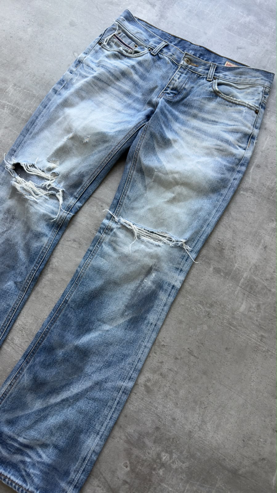 Japanese Washed Bootcut Jeans W32