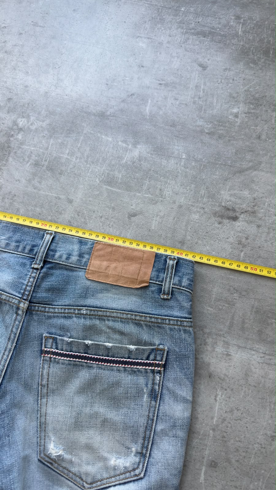 Japanese Washed Bootcut Jeans W32