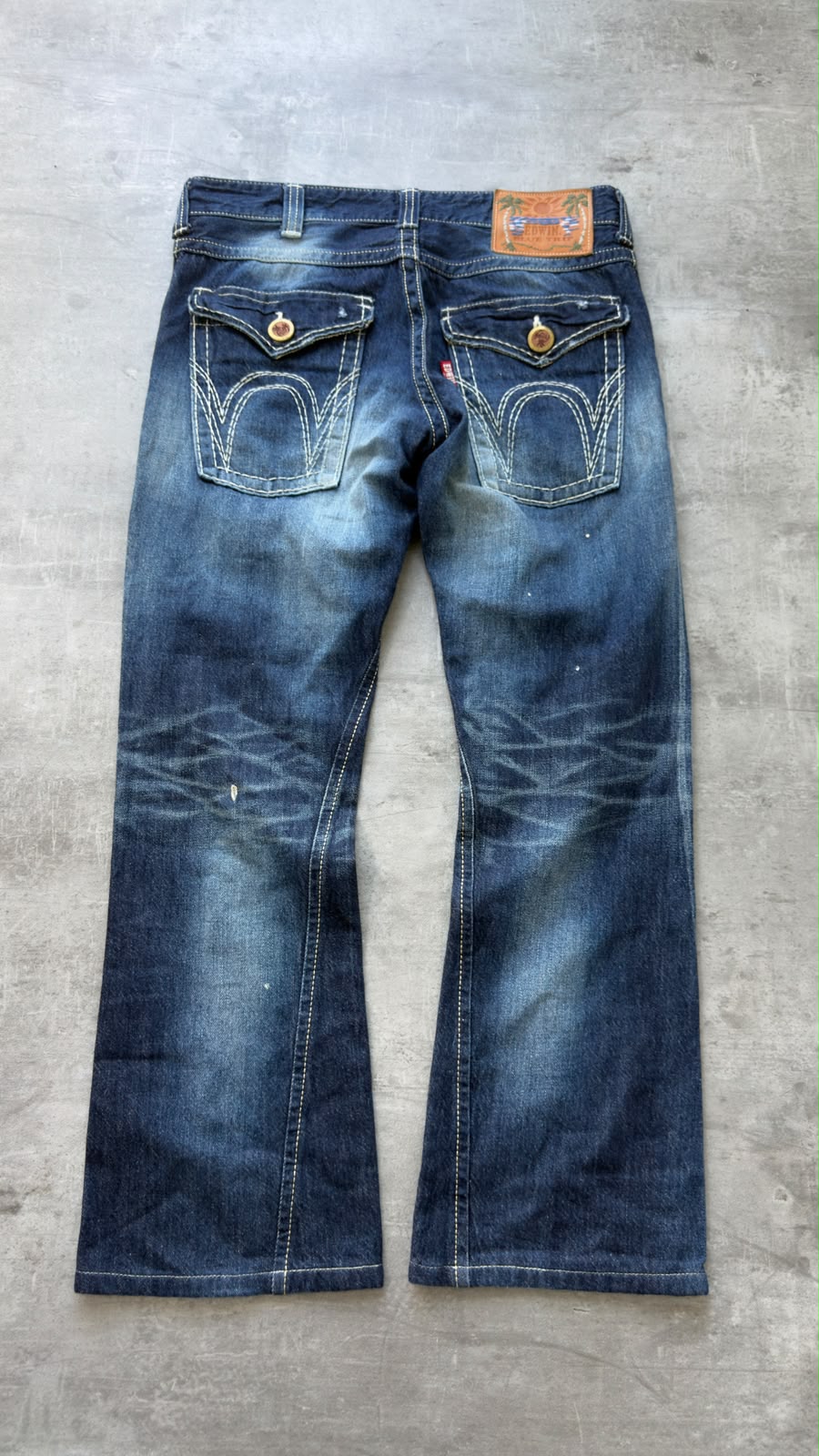 Edwin Japanese Wash Bootcut Jeans W33