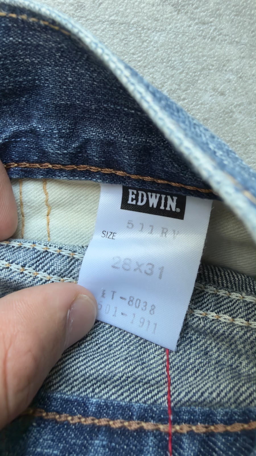 Edwin 511 Japanese Bootcut Jeans (W28 L31)