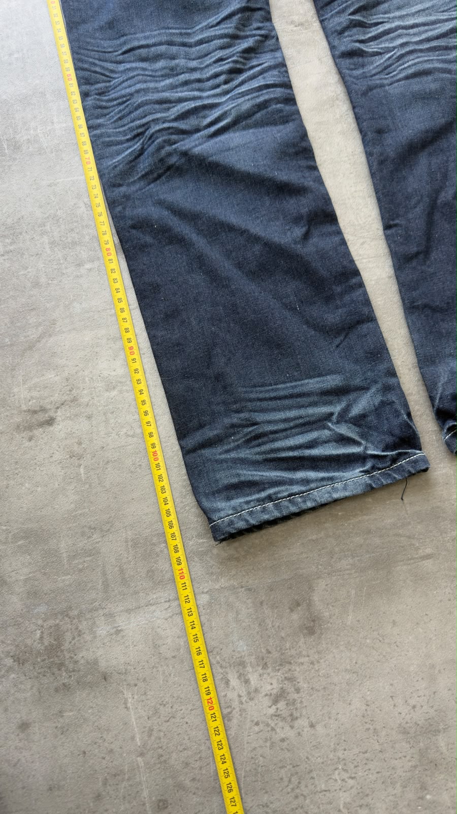 Japanese Washed Straight Jeans W28