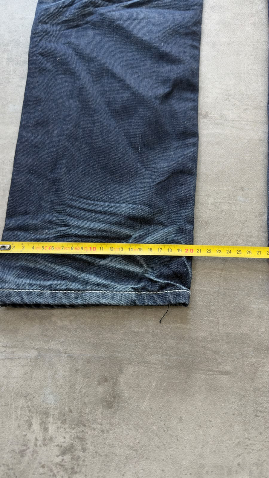 Japanese Washed Straight Jeans W28