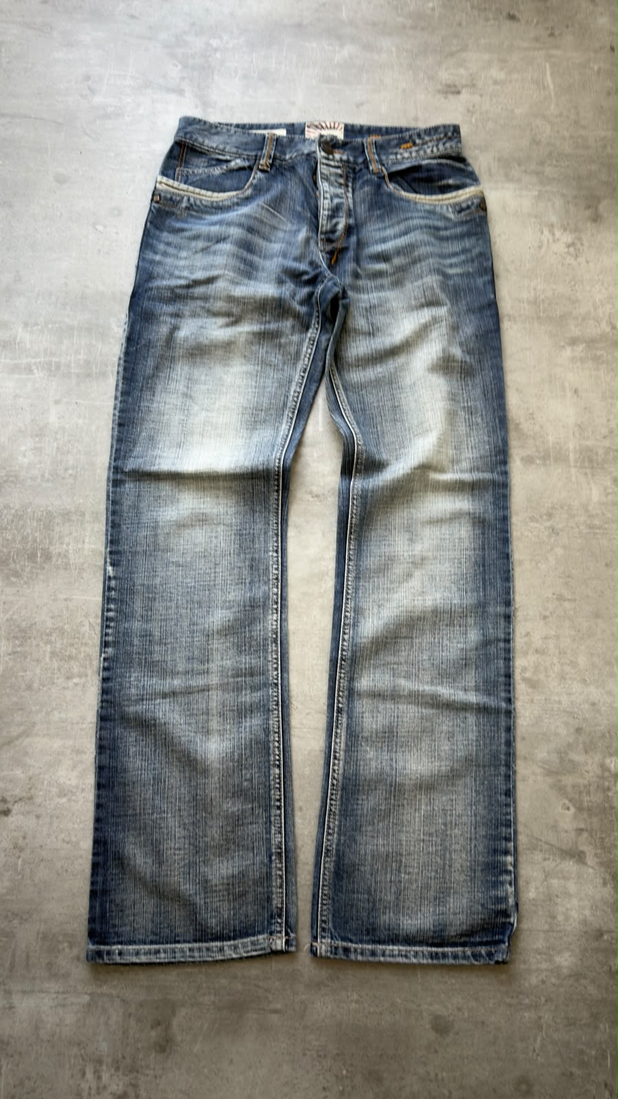 Japanese Washed Straight Jeans W29