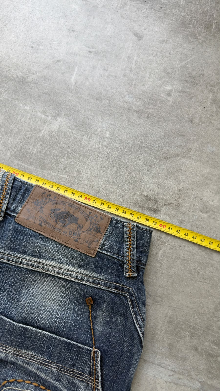 Japanese Washed Straight Jeans W29
