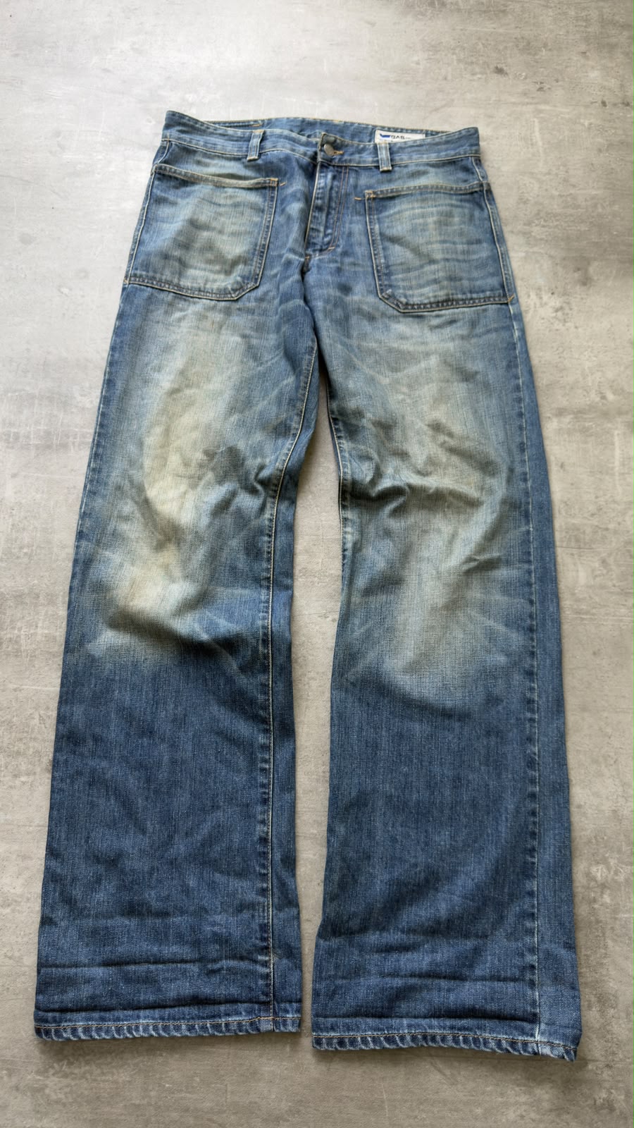 Japanese Washed Bootcut Jeans W33