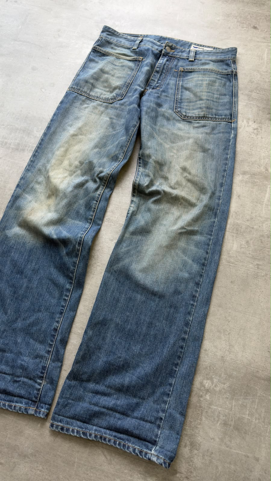 Japanese Washed Bootcut Jeans W33