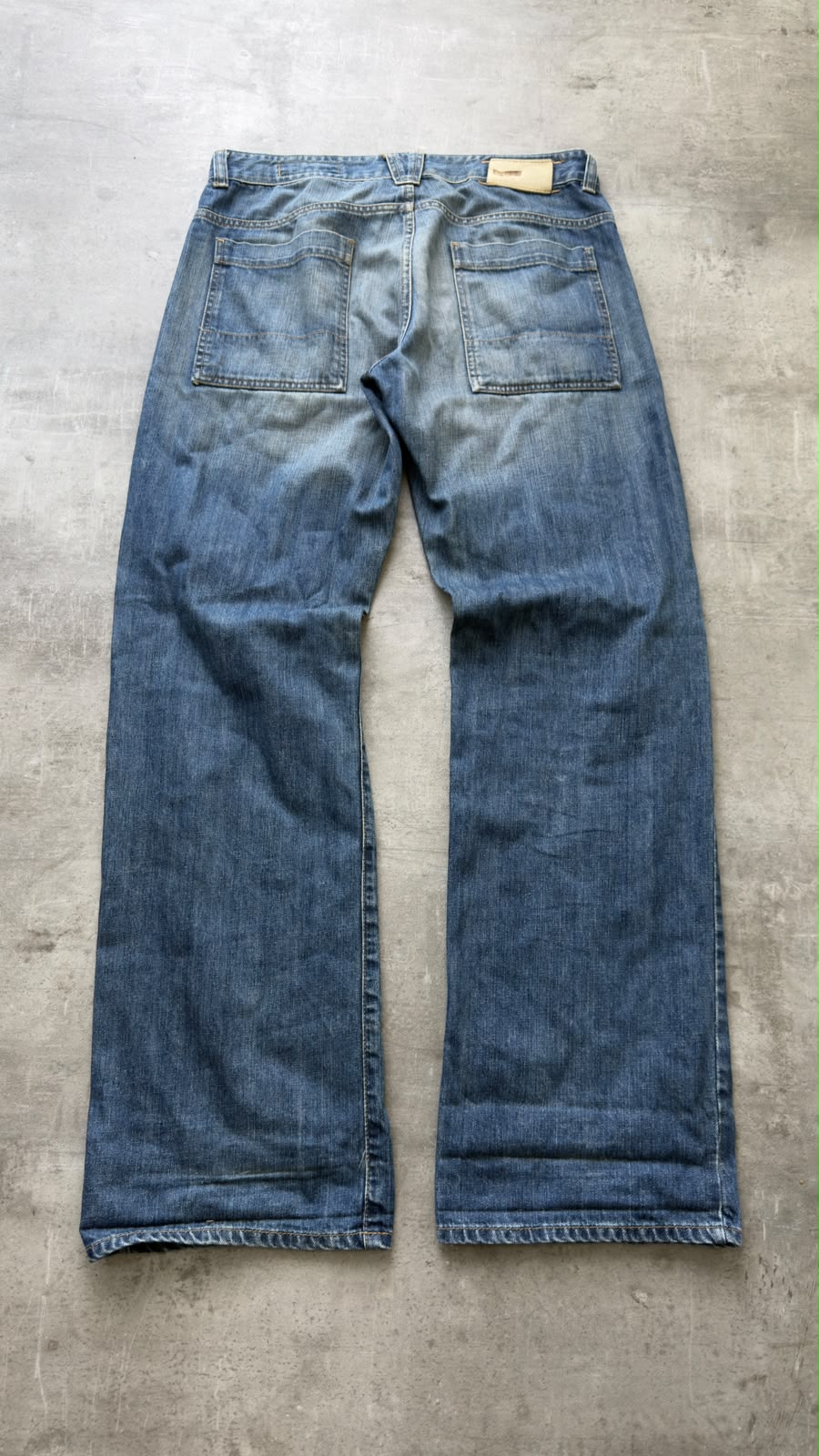 Japanese Washed Bootcut Jeans W33