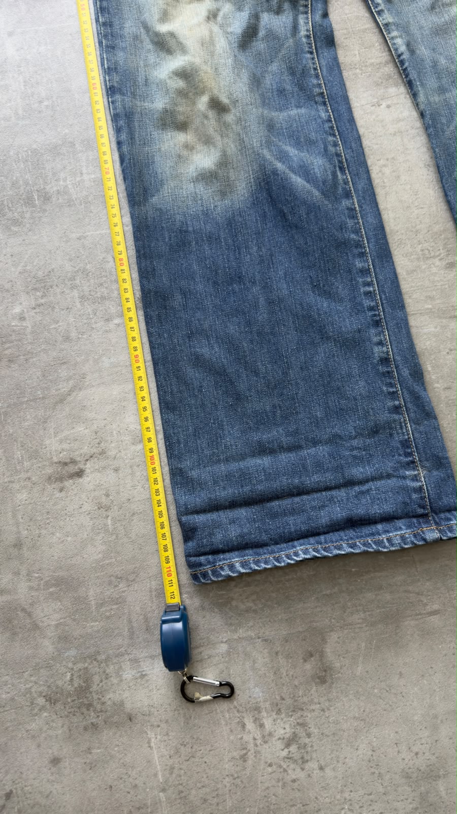 Japanese Washed Bootcut Jeans W33