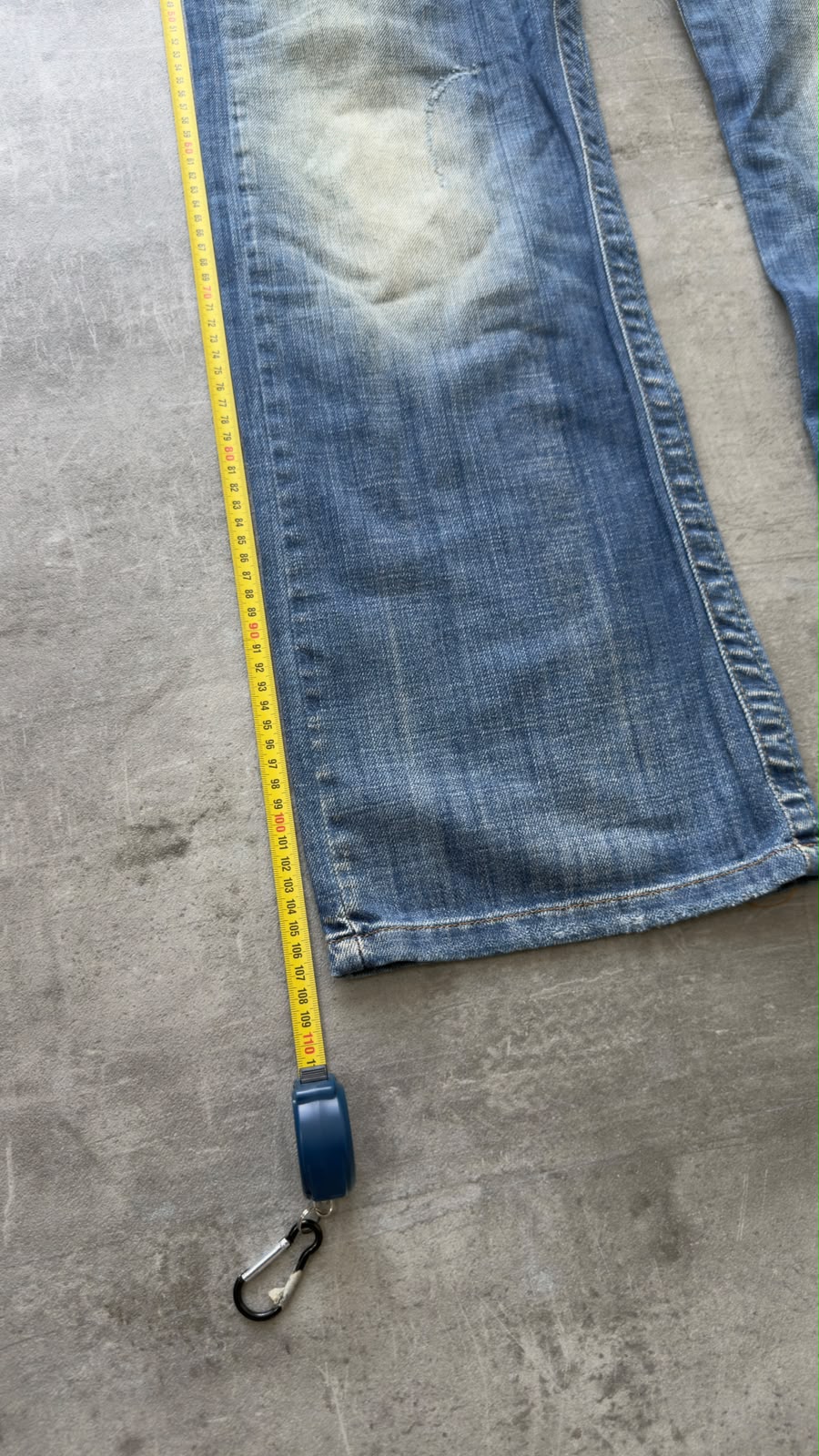 Japanese Washed Bootcut Jeans W30