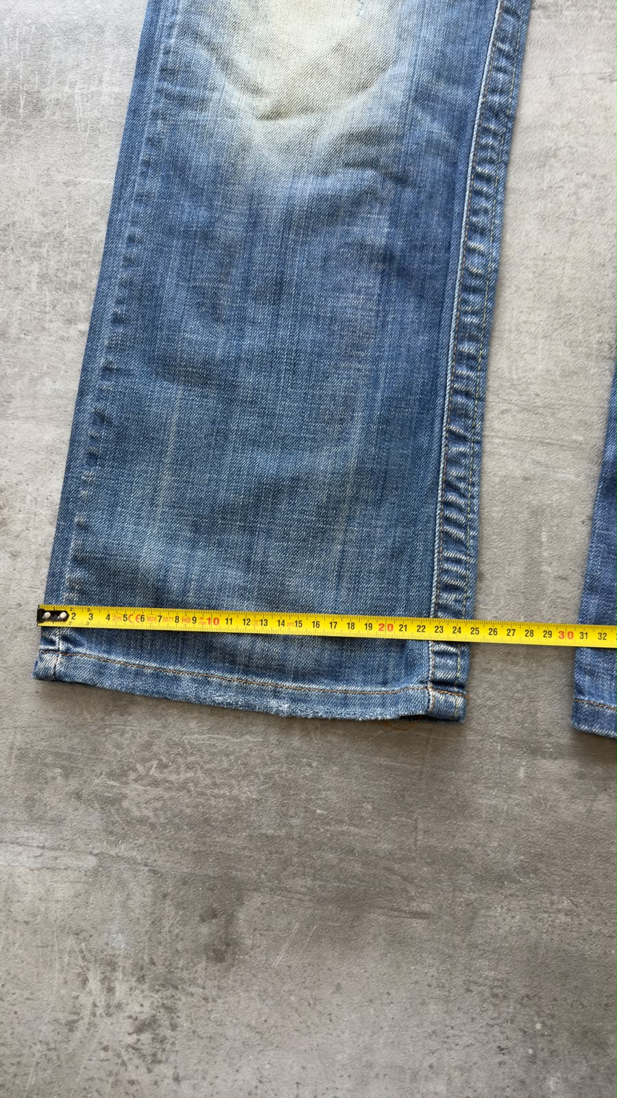 Japanese Washed Bootcut Jeans W30
