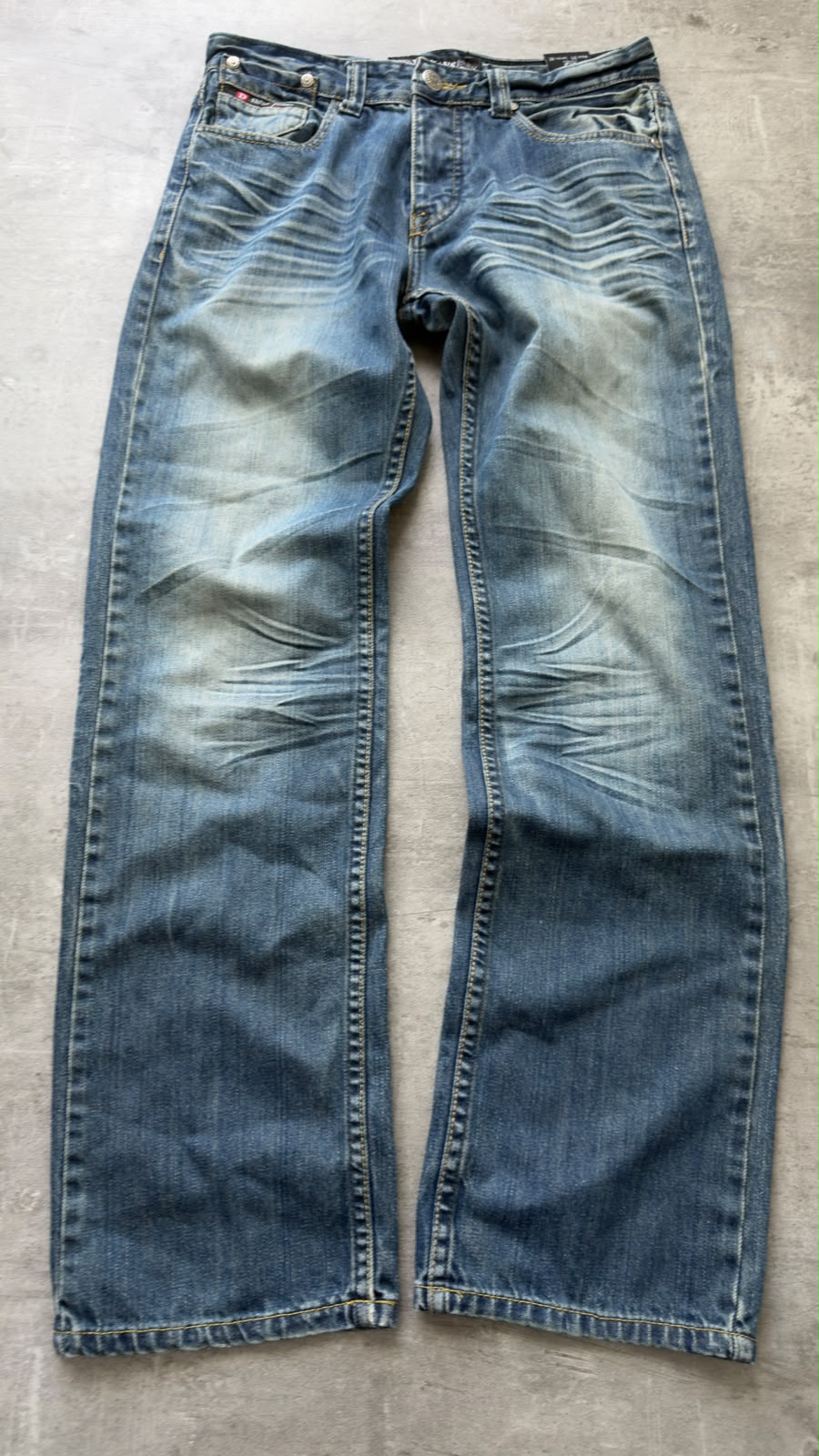 Japanese Washed Straight Jeans W30