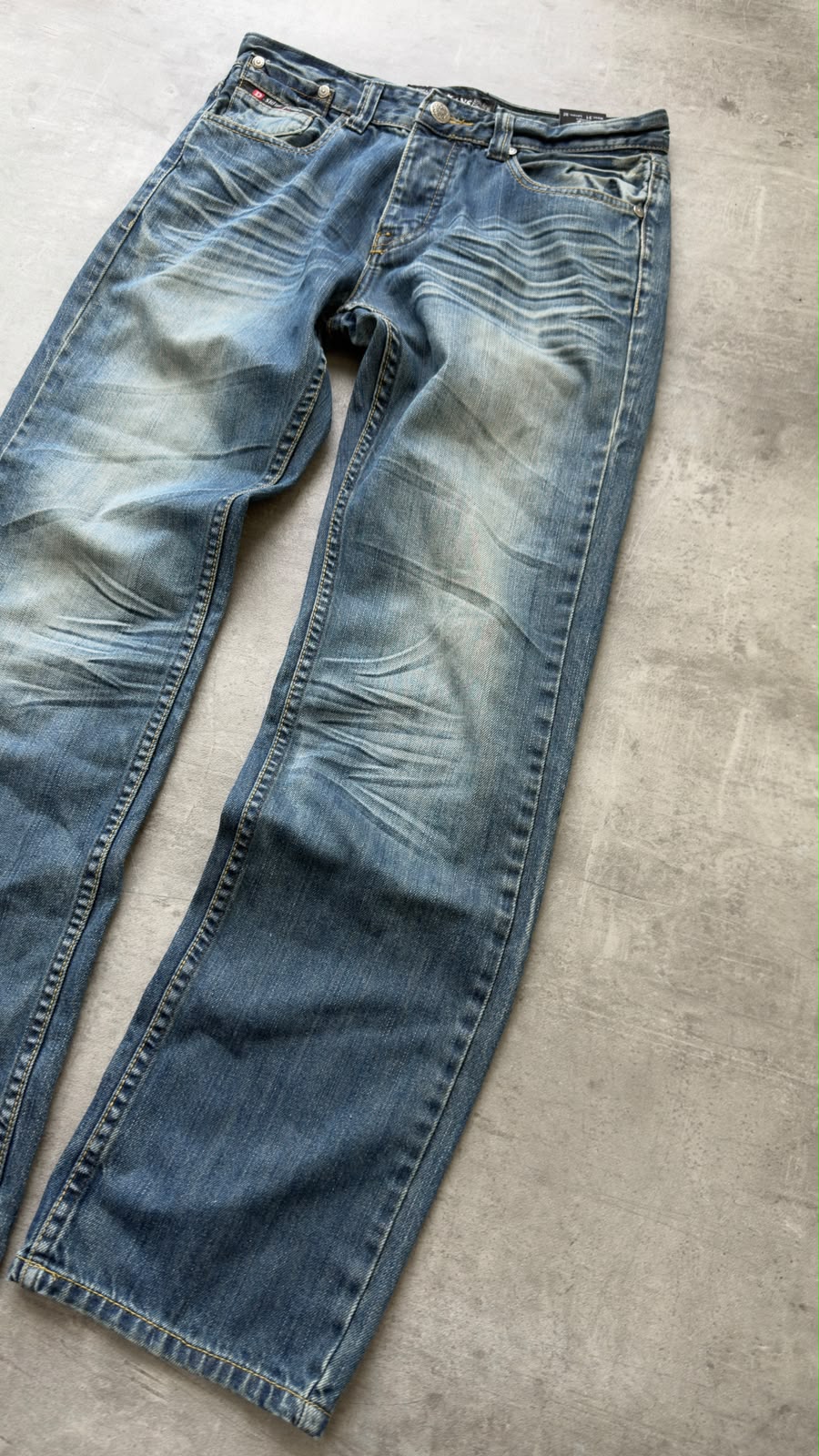 Japanese Washed Straight Jeans W30