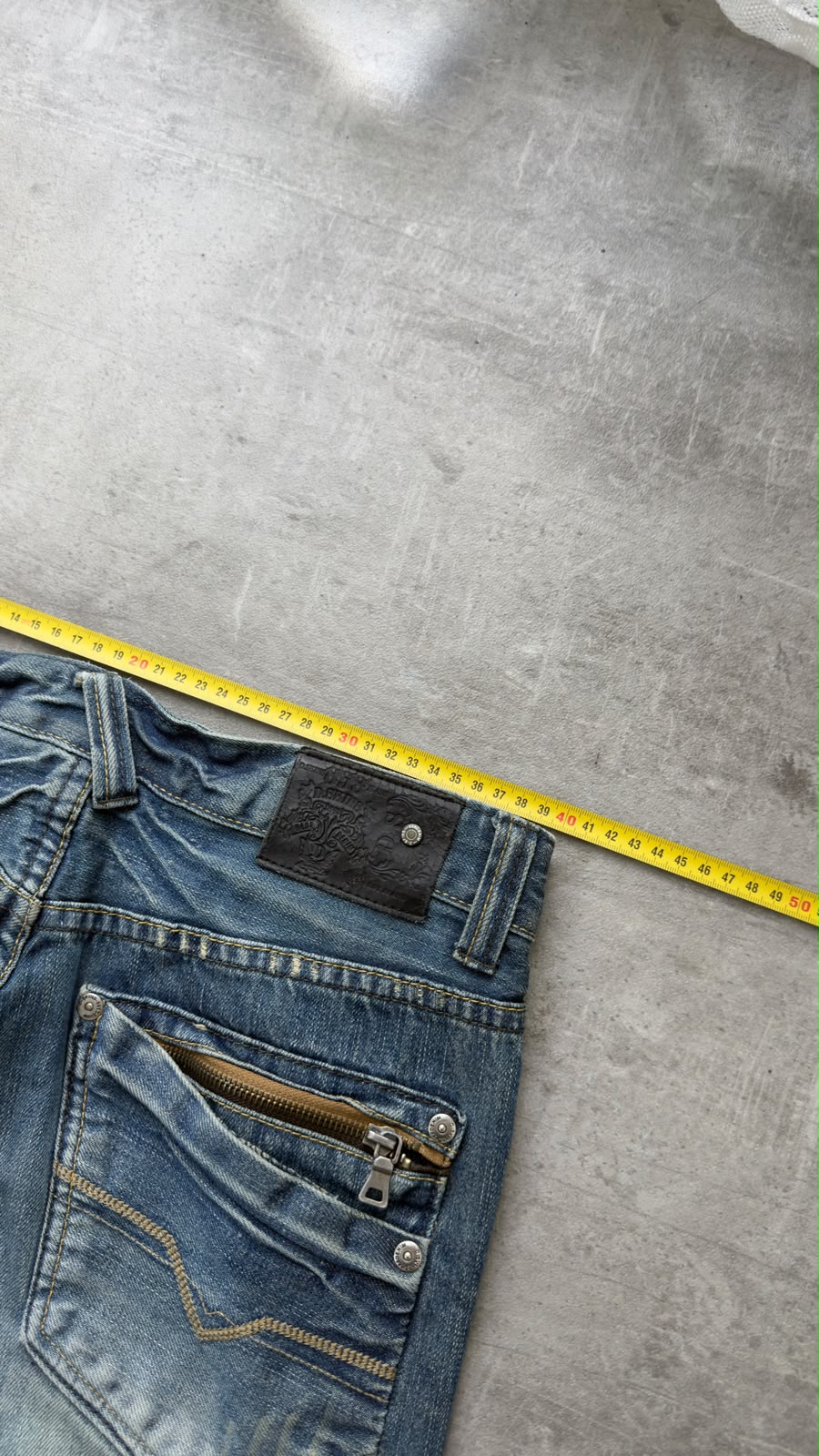 Japanese Washed Straight Jeans W30