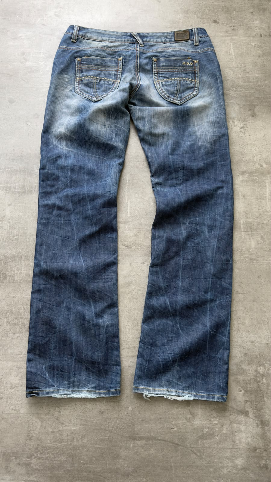 Washed Blue Jeans L
