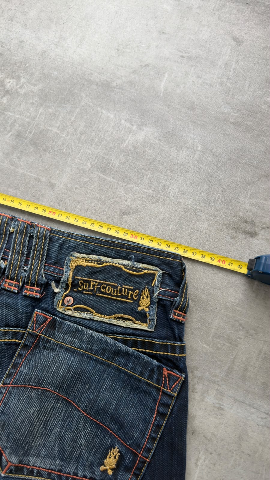 japanese Women Flared Bootcut Jeans XS