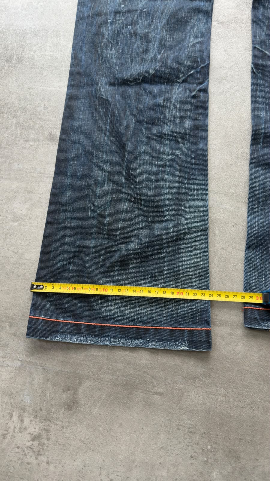 japanese Women Flared Bootcut Jeans XS