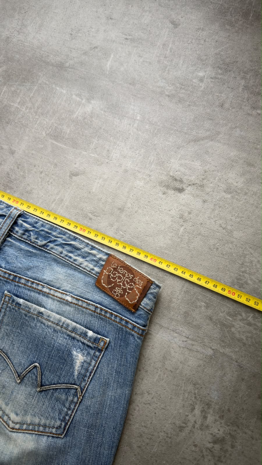 Japanese Washed Bootcut Jeans S