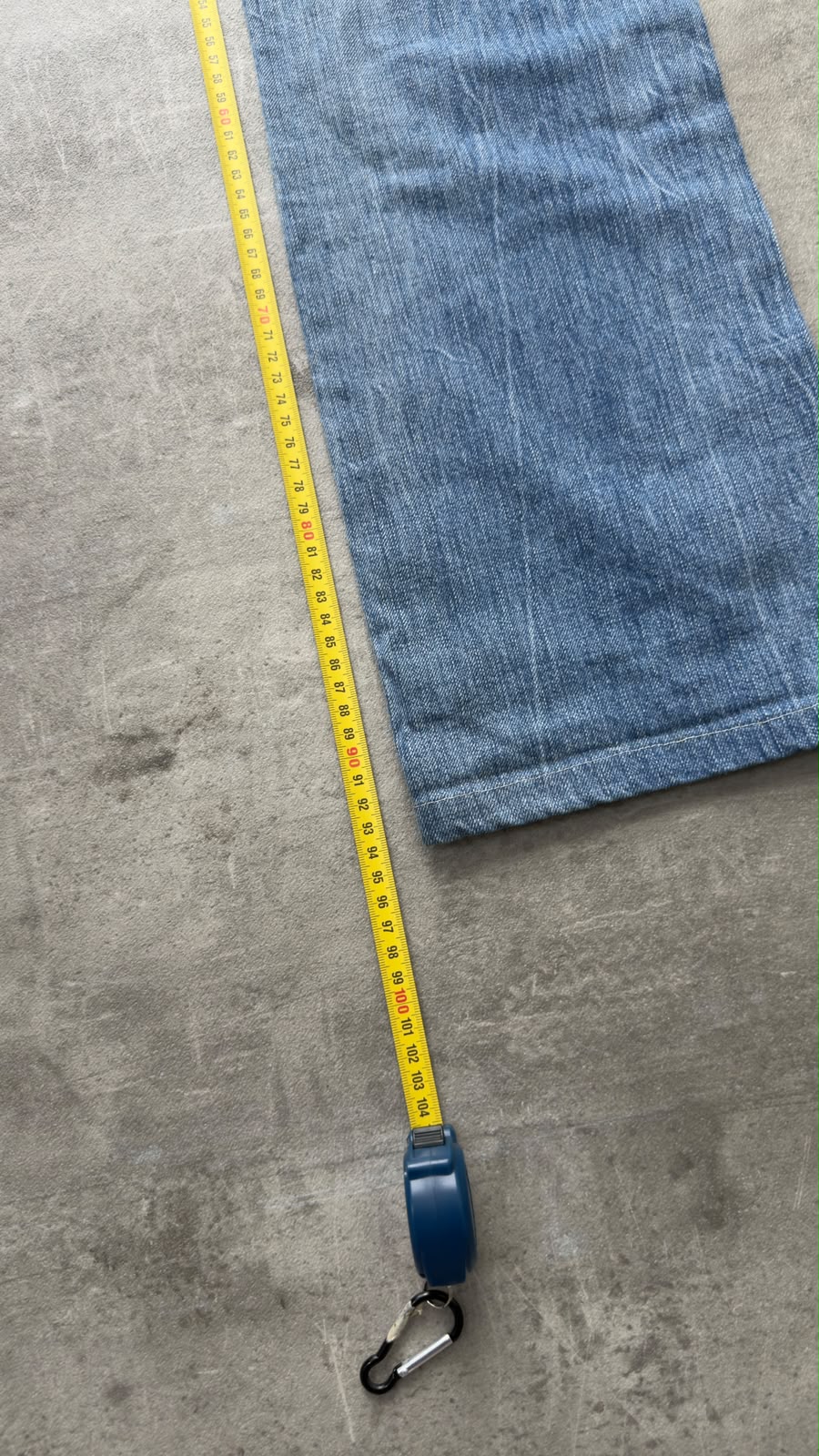 Japanese Washed Bootcut Jeans S
