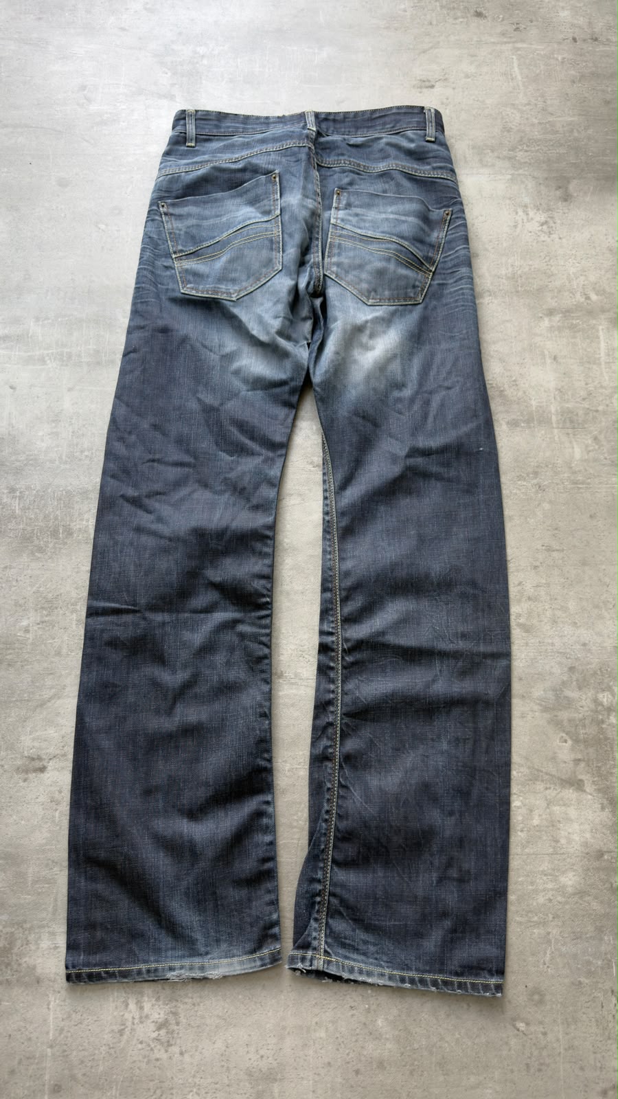 Dark Wash Bootcut Jeans (M-L)