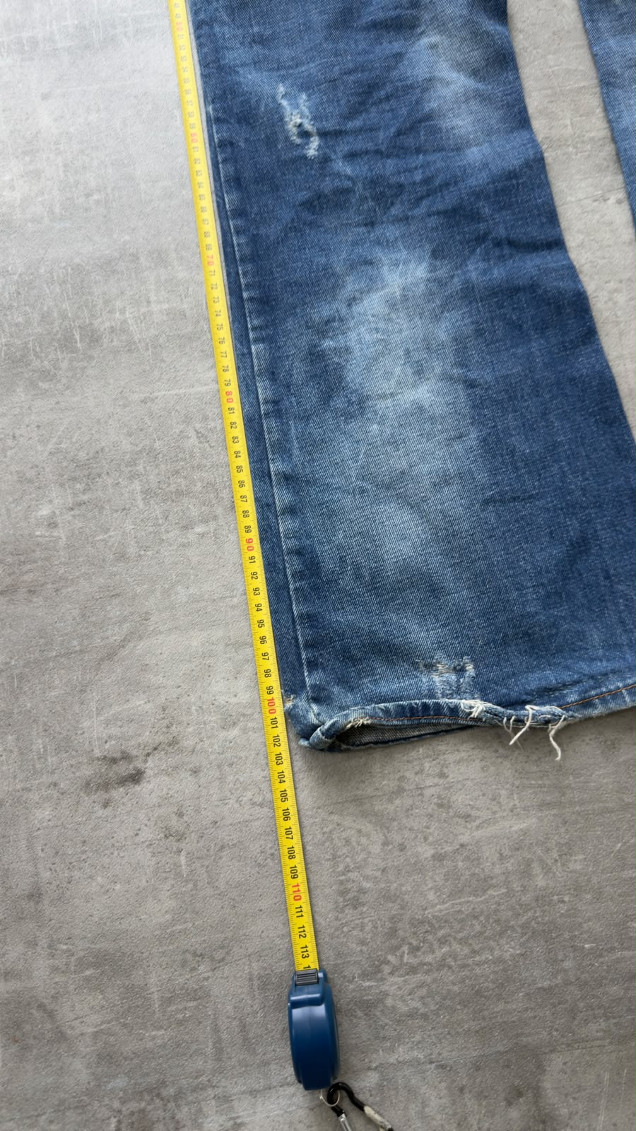 Japanese Washed Bootcut Jeans W30 (M)